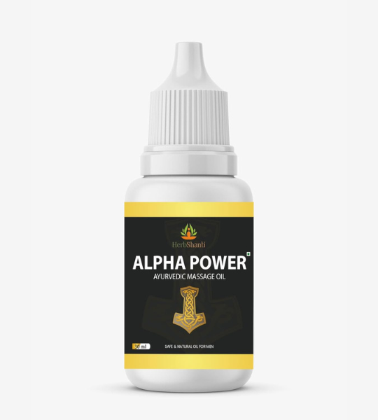 Alpha Power Herbal Massage Oil in Pakistan