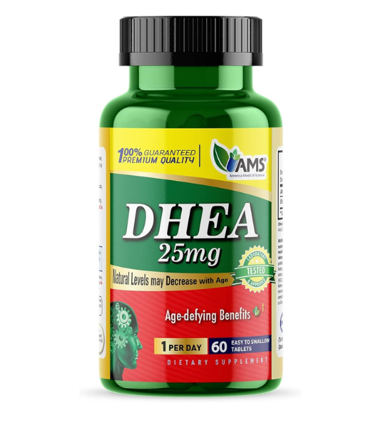 America Medic & Science DHEA 25 mg, 60 Tablets in Pakistan