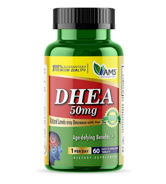 America Medic & Science DHEA 50 mg, 60 Tablets in Pakistan