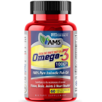 America Medic & Science Omega-3 1000mg, 60 Softgels in Pakistan