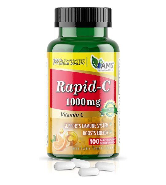 America Medic & Science Rapid-C 1000mg Vitamin C Tablets in Pakistan
