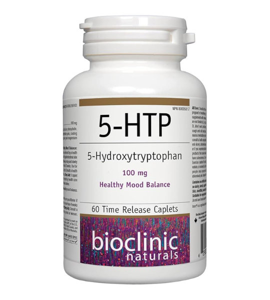 BioClinic Naturals 5-HTP Time Release 5-Hydroxytryptophan 100 mg, 60 Caplets in Pakistan