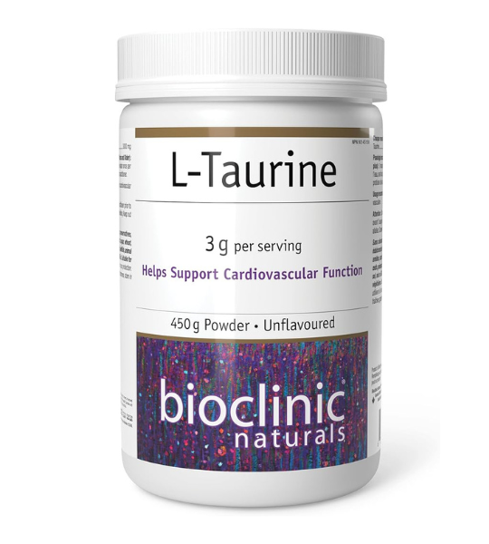 BioClinic Naturals L-Taurine 3 g, 450 g Powder in Pakistan