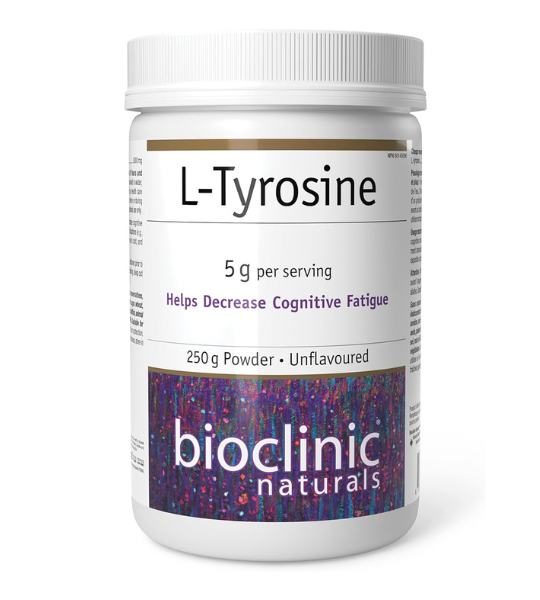 BioClinic Naturals L-Tyrosine 5 g, 250 g Powder in Pakistan