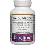 BioClinic Naturals PreFoundation Prenatal Multiple Vitamin & Mineral Formula, 90 Vegetarian Capsules in Pakistan