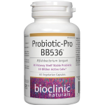 BioClinic Naturals Probiotic Pro BB536 Bifidobacterium Longum 10 Billion Active Cells, 60 Vegetarian Capsules in Pakistan