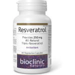 BioClinic Naturals Resveratrol 250 mg, 60 Vegetarian Capsules in Pakistan