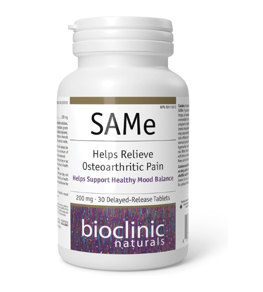 BioClinic Naturals SAMe 200 mg, 30 Delayed-Release Tablets in Pakistan