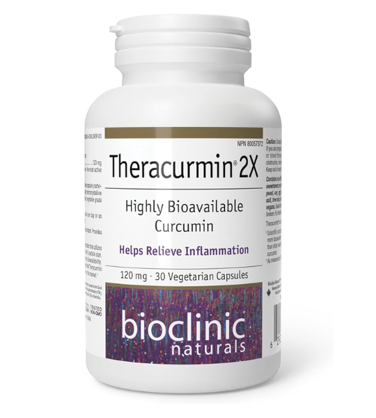BioClinic Naturals Theracurmin 2X Highly Bioavailable 120 mg, 30 Vegetarian Capsules in Pakistan