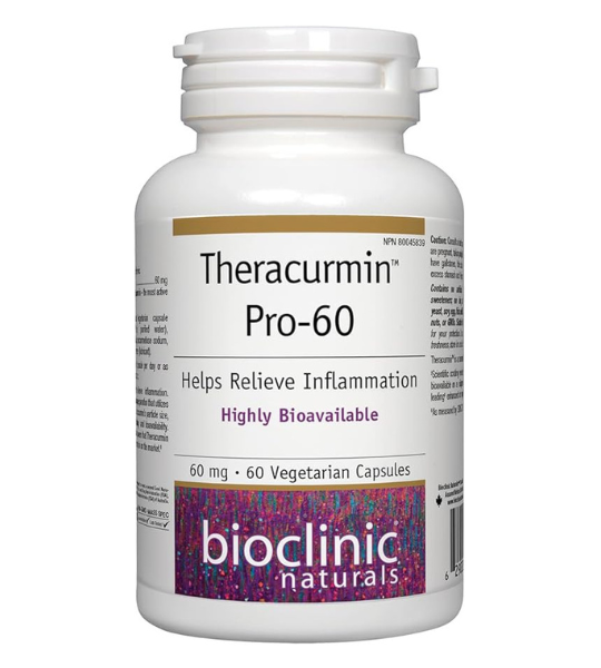 BioClinic Naturals Theracurmin Pro 60 mg Curcumin, 60 Vegetarian Capsules in Pakistan