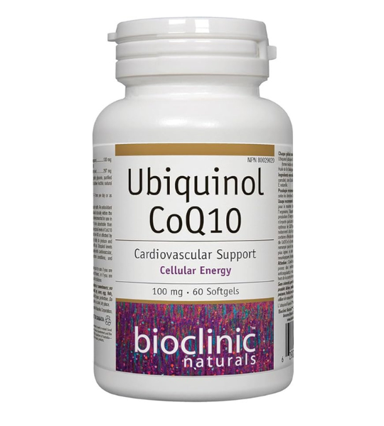 BioClinic Naturals Ubiquinol CoQ10 100 mg (Kaneka Q+) 60 Softgels in Pakistan
