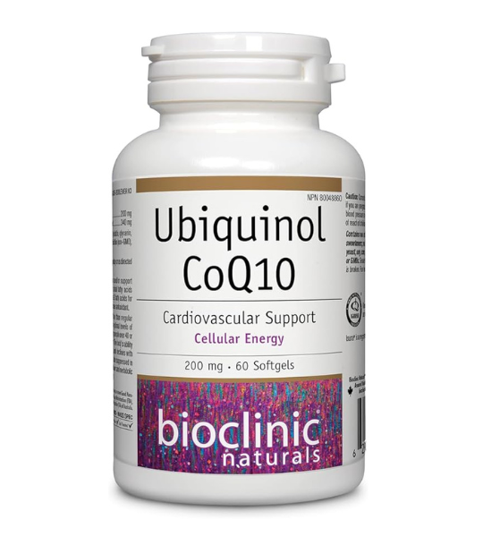 Bioclinic Naturals Ubiquinol CoQ10 200 mg, 60 Softgels in Pakistan