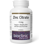 BioClinic Naturals Zinc Citrate 15 mg, 90 Tablets in Pakistan