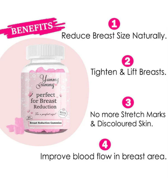 BUY Yummy Gummy Breast Size Reduction Gummies in Pakistan