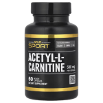 California Gold Nutrition, Acetyl-L-Carnitine, 500 mg, 60 Veggie Capsules in Pakistan
