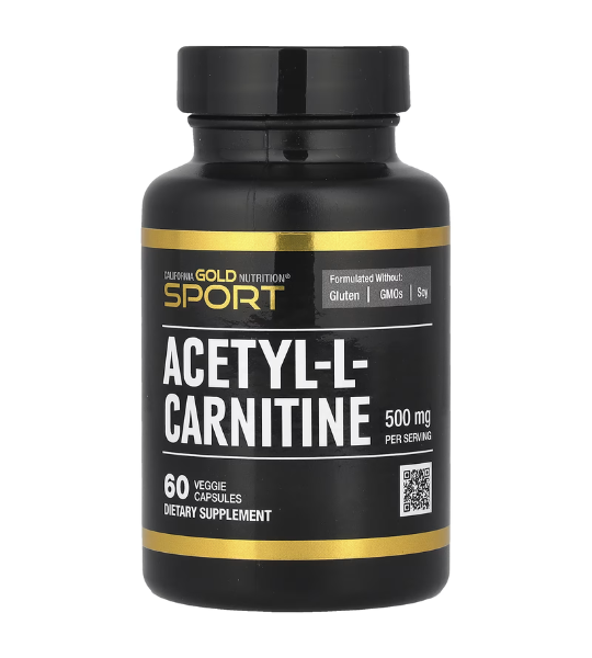 California Gold Nutrition, Acetyl-L-Carnitine, 500 mg, 60 Veggie Capsules in Pakistan