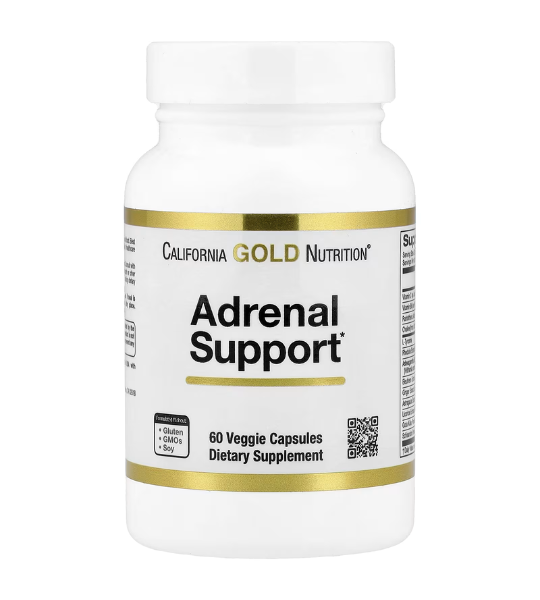 California Gold Nutrition, Adrenal Support 60 Veggie Capsules in Pakistan