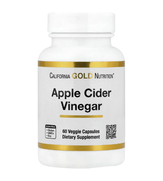 California Gold Nutrition, Apple Cider Vinegar, 60 Veggie Capsules in Pakistan