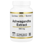 California Gold Nutrition, Ashwagandha, 500 mg, 120 Veggie Capsules in Pakistan