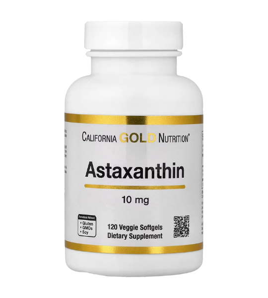 California Gold Nutrition, Astaxanthin, 10 mg, 120 Veggie Softgels in Pakistan