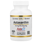 California Gold Nutrition, Astaxanthin, Astalif® Pure Icelandic, 12 mg, 120 Veggie Softgels in Pakistan