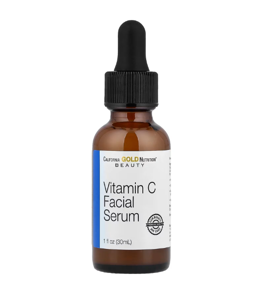 California Gold Nutrition, Beauty, Age Refining Vitamin C Facial Serum, 1 fl oz (30 ml) in Pakistan
