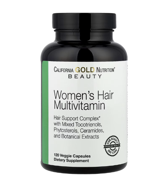 California Gold Nutrition, Beauty, Women's Hair Multivitamin, 120 Veggie Capsules in Pakistan