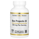 California Gold Nutrition, Bee Propolis 2X, Concentrated Extract, 500 mg, 90 Caps in Pakistan