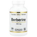 California Gold Nutrition, Berberine HCL, 500 mg, 120 Veggie Capsules in Pakistan