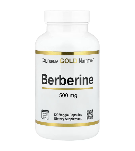 California Gold Nutrition, Berberine HCL, 500 mg, 120 Veggie Capsules in Pakistan