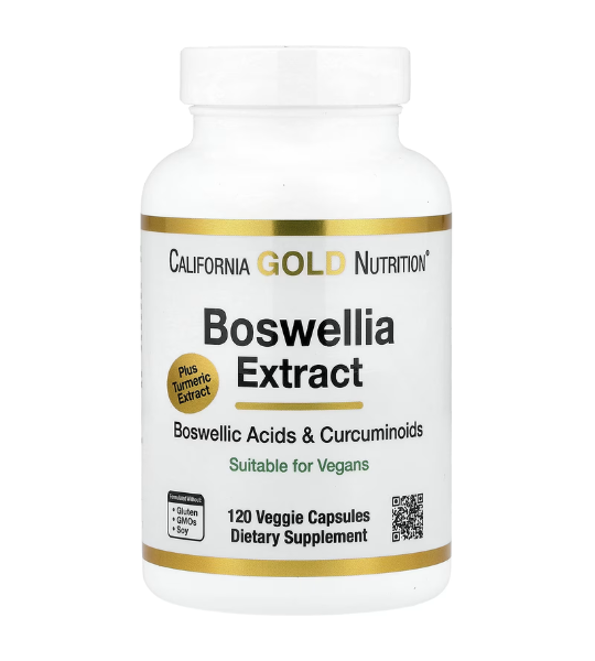 California Gold Nutrition, Boswellia Extract, 120 Veggie Capsules in Pakistan