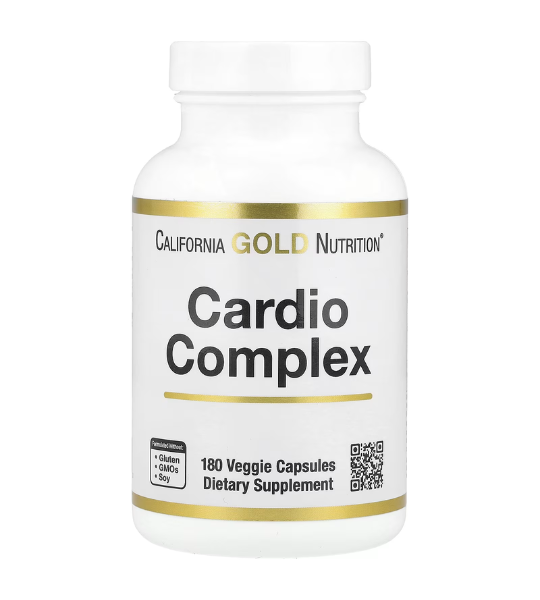 California Gold Nutrition, Cardio Complex 180 Veggie Capsules in Pakistan