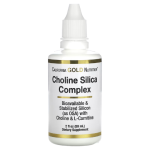 California Gold Nutrition, Choline Silica Complex, 2 fl oz (59 ml) in Pakistan