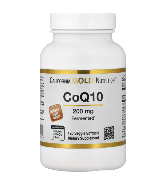 California Gold Nutrition, CoQ10, 200 mg, 120 Veggie Softgels in Pakistan