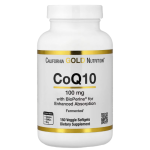 California Gold Nutrition, CoQ10 with Bioperine® Black Pepper Extract, 150 Veggie Softgels in Pakistan