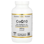 California Gold Nutrition, CoQ10 with Bioperine® Black Pepper Extract, 200 mg, 360 Veggie Capsules in Pakistan