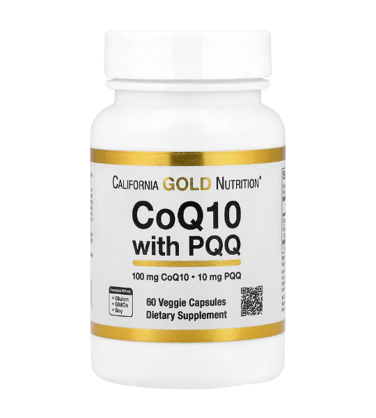 California Gold Nutrition, CoQ10 with PQQ, 60 Veggie Capsules in Pakistan
