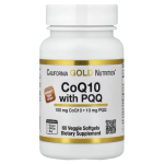 California Gold Nutrition, CoQ10 with PQQ, Ubiquinone USP, 100 mg, 60 Veggie Softgel in Pakistan