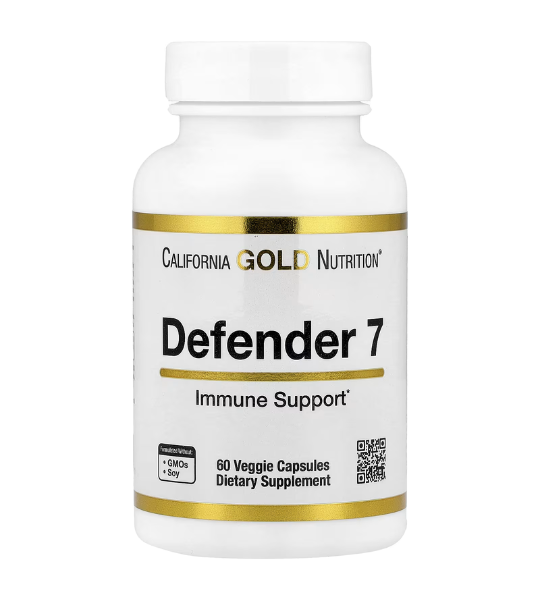 California Gold Nutrition, Defender 7, 60 Veggie Capsules in Pakistan