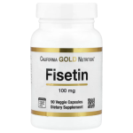 California Gold Nutrition, Fisetin, 100 mg, 90 Veggie Capsules in Pakistan