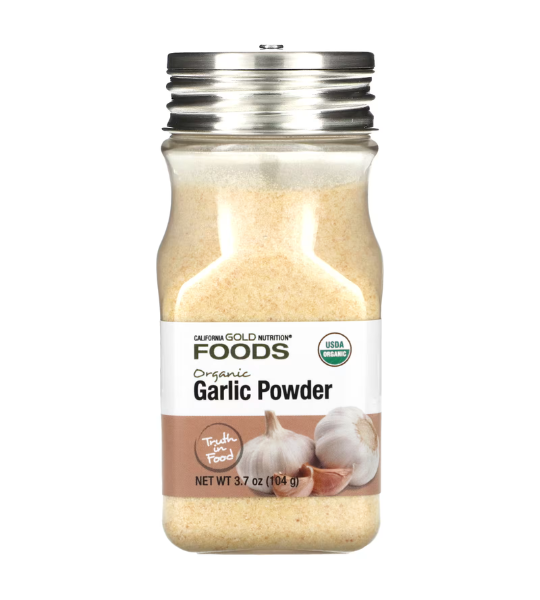 California Gold Nutrition, Foods, Organic Garlic Powder, 3.7 oz (104 g) in Pakistan