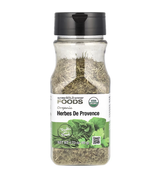 California Gold Nutrition, Foods, Organic Herbes De Provence, 1.73 oz (49 g) in Pakistan