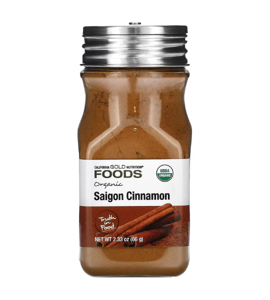 California Gold Nutrition, Foods, Organic Saigon Cinnamon, 2.33 oz (66 g) in Pakistan