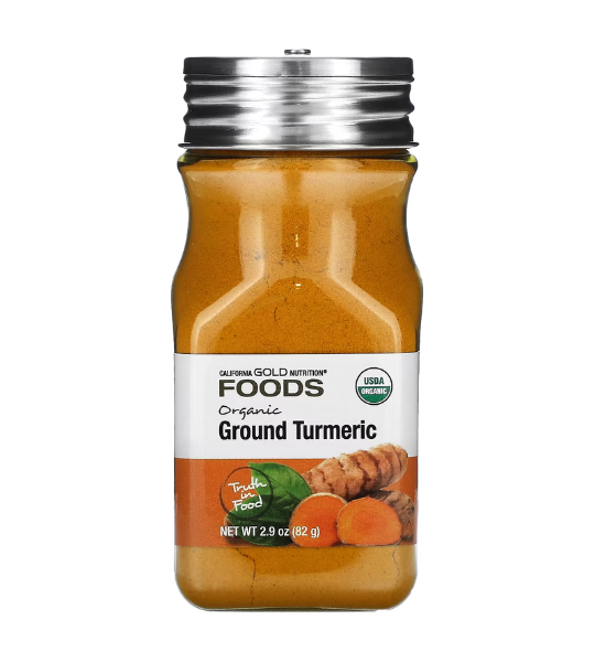 California Gold Nutrition, Foods, Organic Turmeric, Ground, 2.9 oz (82 g) in Pakistan