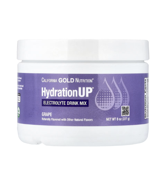 California Gold Nutrition, HydrationUP®, Electrolyte Drink Mix 227g in Pakistan