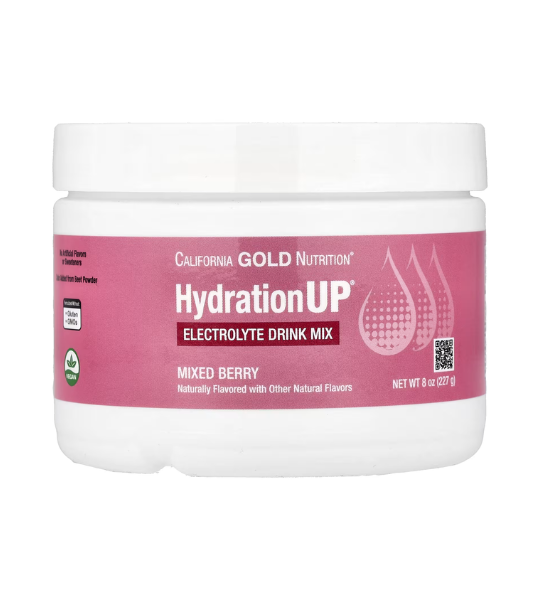 California Gold Nutrition, HydrationUP®, Electrolyte Drink Mix 8 oz (227 g) in Lahore