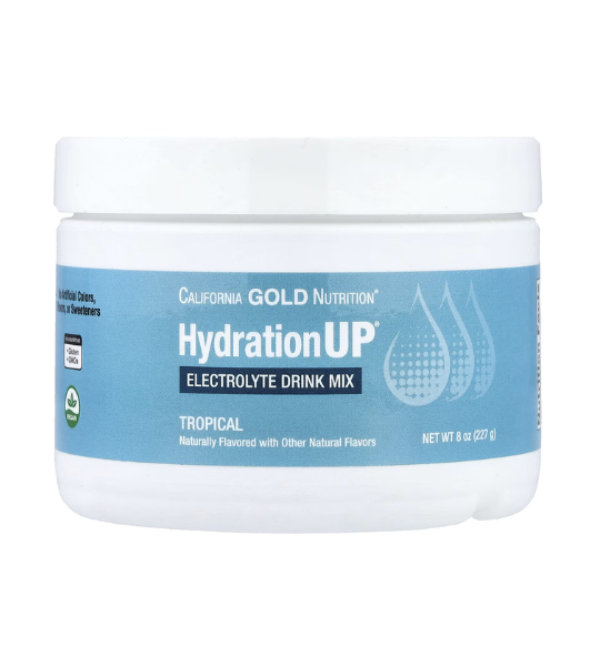California Gold Nutrition, HydrationUP®, Electrolyte Drink Mix 8 oz (227 g) in Pakistan