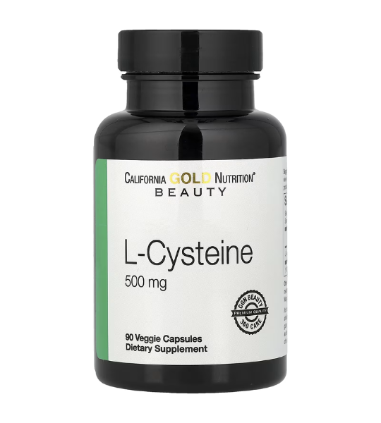 California Gold Nutrition, L-Cysteine, 500 mg, 90 Veggie Capsules in Pakistan