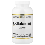 California Gold Nutrition, L-Glutamine, 1,000 mg, 240 Veggie Capsules in Pakistan