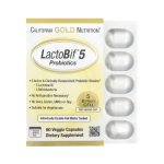 California Gold Nutrition, LactoBif® 5 Probiotics, 5 Billion CFU, 60 Capsules in Pakistan